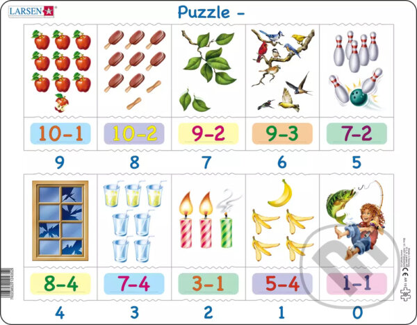 Puzzle: Odčítanie PEXESO puzzle AR19 (Larsen). Larsen, 2020 Puzzle: Odčítanie PEXESO puzzle AR19 (Larsen). Larsen, 2020
