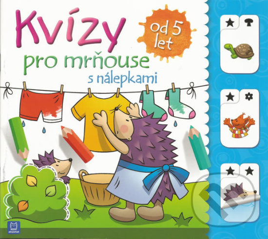 Kniha: Kvízy pro mrňouse od 5 let (Joanna Kuryjak). Aksjomat, 2018 Kniha: Kvízy pro mrňouse od 5 let (Joanna Kuryjak). Aksjomat, 2018