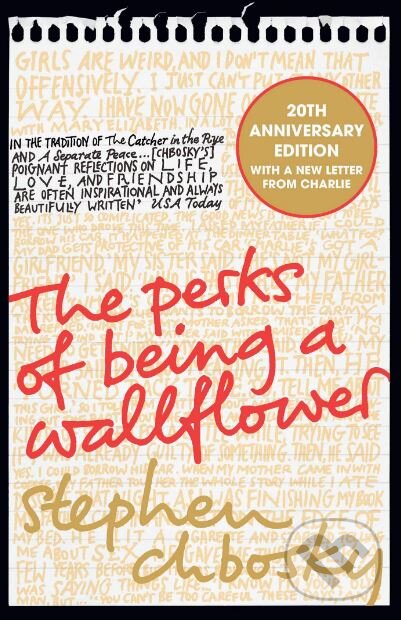 Kniha: The Perks of Being a Wallflower (Stephen Chbosky). Simon & Schuster, 2019 Kniha: The Perks of Being a Wallflower (Stephen Chbosky). Simon & Schuster, 2019
