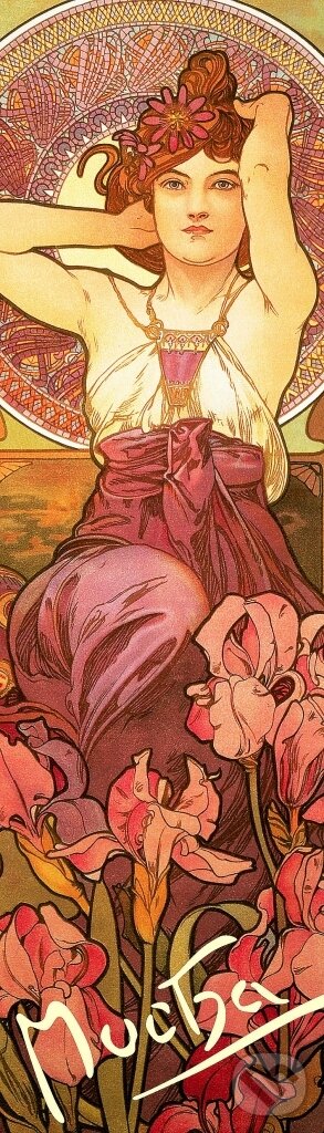 Záložka Alfons Mucha – Ametyst (Presco Group). Presco Group, 2017 Záložka Alfons Mucha – Ametyst (Presco Group). Presco Group, 2017