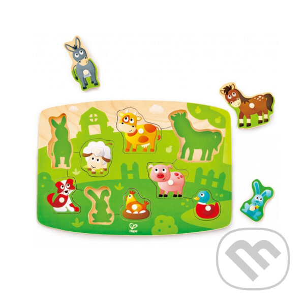 Společenská hra: Vkladacie puzzle Farma (Hape). Hape, 2019 Společenská hra: Vkladacie puzzle Farma (Hape). Hape, 2019