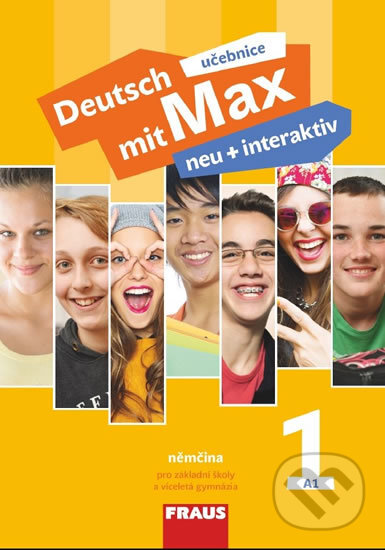 Kniha: Deutsch mit Max neu + interaktiv 1 Učebnice (Jana Tvrzníková). Fraus, 2017 Kniha: Deutsch mit Max neu + interaktiv 1 Učebnice (Jana Tvrzníková). Fraus, 2017