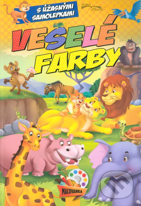 Kniha: Veselé farby (EX book). EX book, 2018 Kniha: Veselé farby (EX book). EX book, 2018
