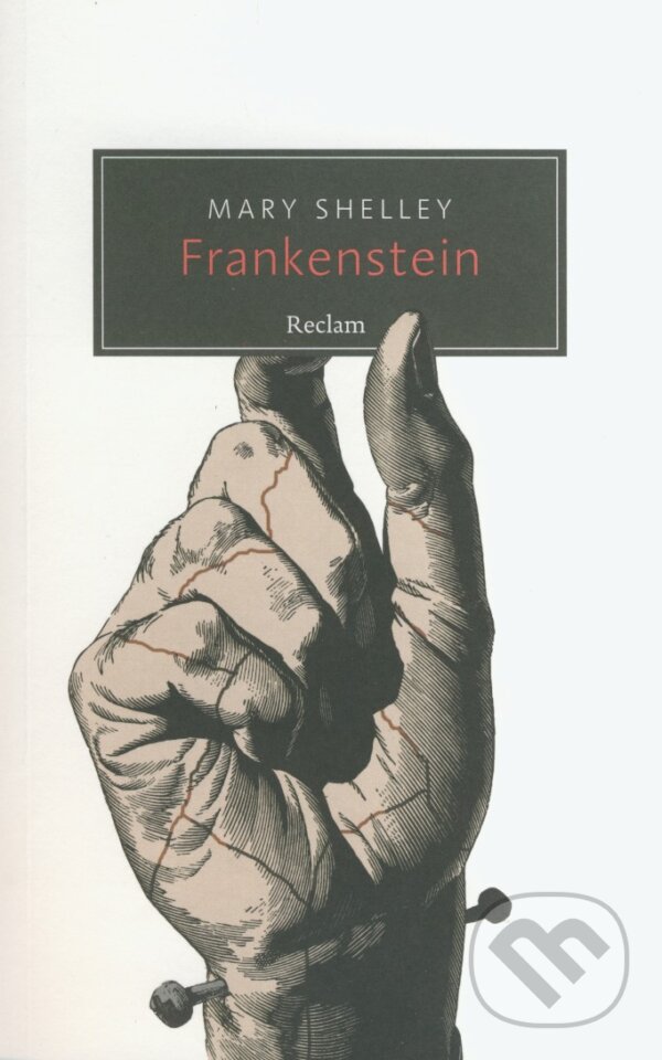 Kniha: Frankenstein (Mary Shelley). Reclam, 2018 Kniha: Frankenstein (Mary Shelley). Reclam, 2018