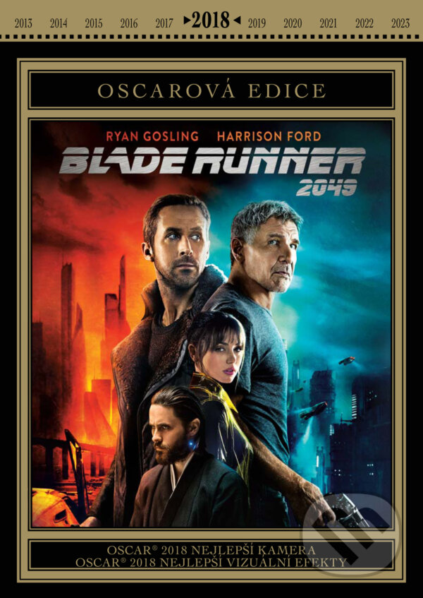 Film: Blade Runner 2049 (Denis Villeneuve) (DVD). Bonton Film, 2019 Film: Blade Runner 2049 (Denis Villeneuve) (DVD). Bonton Film, 2019