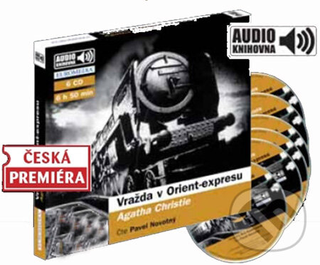 Audiokniha: Vražda v Orient-Expresu (6 CD) (). , 2008 Audiokniha: Vražda v Orient-Expresu (6 CD) (). , 2008