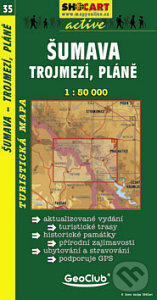 Šumava, Trojmezí, Pláně 1:50 000 (SHOCart). SHOCart Šumava, Trojmezí, Pláně 1:50 000 (SHOCart). SHOCart