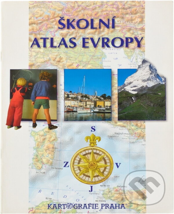 Kniha: Školní atlas Evropy (Pavel Šára). Kniha: Školní atlas Evropy (Pavel Šára).