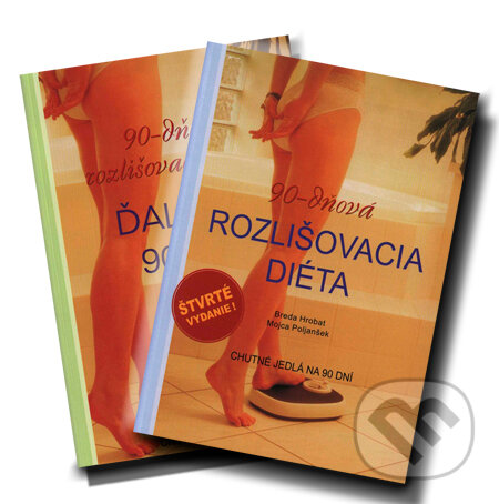 Kniha: 90-dňová rozlišovacia diéta + 90-dňová rozlišovacia diéta - Ďalších 90 dní (kolekcia) (Breda Hrobat a Mojca Poljanšek). Trysk Kniha: 90-dňová rozlišovacia diéta + 90-dňová rozlišovacia diéta - Ďalších 90 dní (kolekcia) (Breda Hrobat a Mojca Poljanšek). Trysk