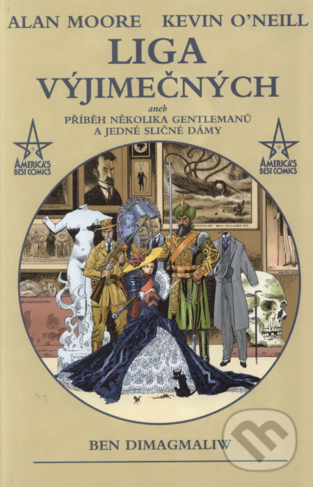 Kniha: Liga výjimečných I (Alan Moore a Kevin O‘Neill). BB/art, Crew, 2002 Kniha: Liga výjimečných I (Alan Moore a Kevin O‘Neill). BB/art, Crew, 2002