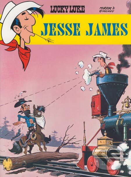Kniha: Lucky Luke - Jesse James (René Goscinny a Morris). Egmont ČR, 2006 Kniha: Lucky Luke - Jesse James (René Goscinny a Morris). Egmont ČR, 2006