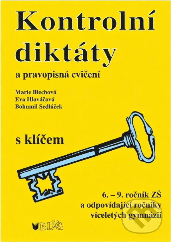 Kniha: Kontrolní diktáty (Marie Blechová). Kniha: Kontrolní diktáty (Marie Blechová).