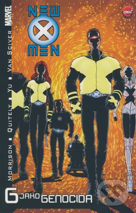 Kniha: New X-Men: G jako genocida (Ethan Van Sciver, Frank Quitely, Grant Morrison a Leinil Francis Yu). Crew, 2007 Kniha: New X-Men: G jako genocida (Ethan Van Sciver, Frank Quitely, Grant Morrison a Leinil Francis Yu). Crew, 2007