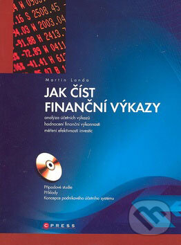 Kniha: Jak číst finanční výkazy (Martin Landa). Computer Press, 2008 Kniha: Jak číst finanční výkazy (Martin Landa). Computer Press, 2008