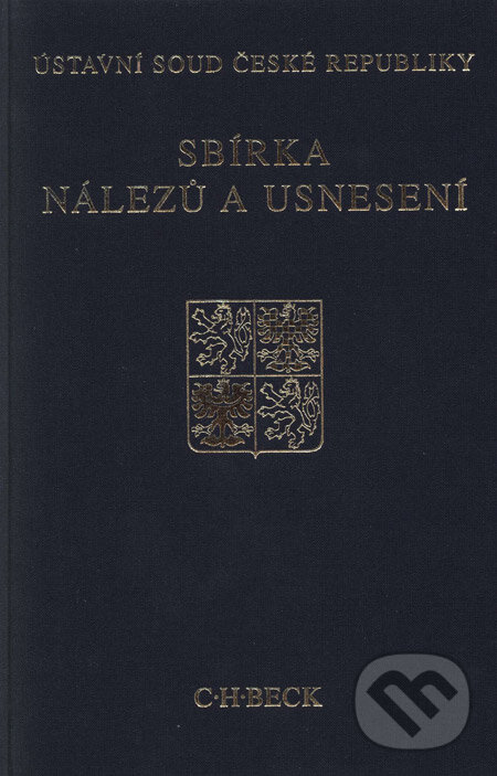 Kniha: Sbírka nálezů a usnesení 42 (C. H. Beck). C. H. Beck, 2008 Kniha: Sbírka nálezů a usnesení 42 (C. H. Beck). C. H. Beck, 2008