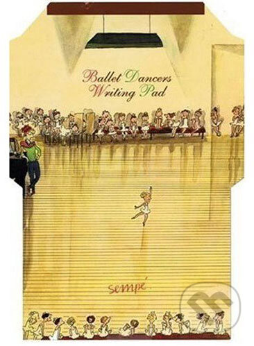 Kniha: Ballet Dancers Fold and Send Stationery (Jean-Jacques Sempé). Phaidon, 2006 Kniha: Ballet Dancers Fold and Send Stationery (Jean-Jacques Sempé). Phaidon, 2006