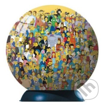 Puzzle: Puzzleball- Simpsonovci (Ravensburger). Ravensburger Puzzle: Puzzleball- Simpsonovci (Ravensburger). Ravensburger
