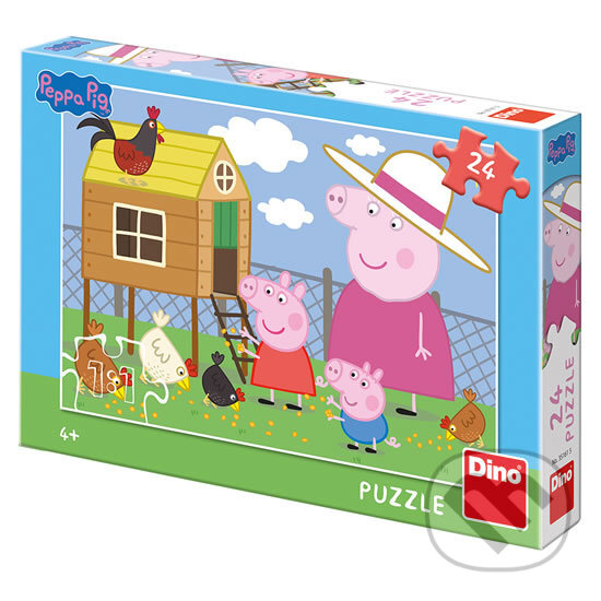 Puzzle: Peppa Pig - slepičky (Dino). Dino Puzzle: Peppa Pig - slepičky (Dino). Dino