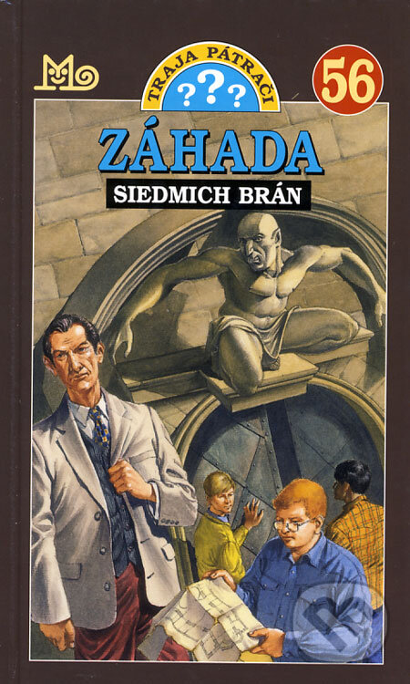 Kniha: Traja pátrači 56 - Záhada siedmich brán (André Marx). Slovenské pedagogické nakladateľstvo - Mladé letá, 2008 Kniha: Traja pátrači 56 - Záhada siedmich brán (André Marx). Slovenské pedagogické nakladateľstvo - Mladé letá, 2008
