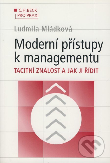 Kniha: Moderní přístupy k managementu (Ludmila Mládková). C. H. Beck, 2005 Kniha: Moderní přístupy k managementu (Ludmila Mládková). C. H. Beck, 2005