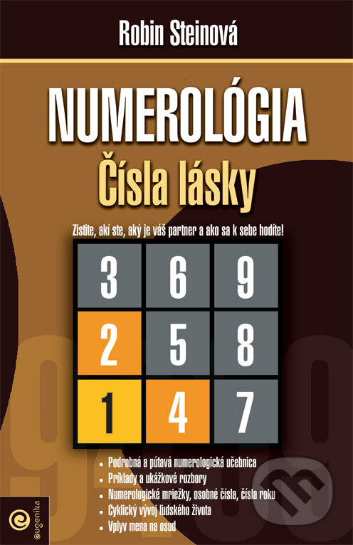 Kniha: Numerológia - Čísla lásky (Robin Stein). Eugenika, 2008 Kniha: Numerológia - Čísla lásky (Robin Stein). Eugenika, 2008