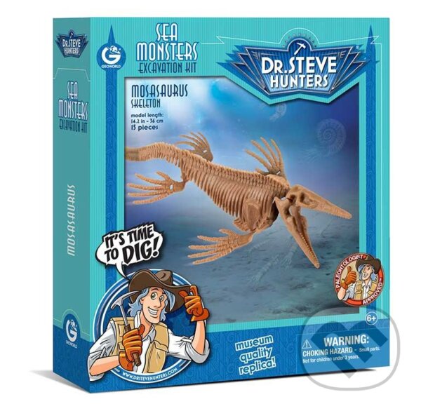 Spoločenská hra: Vykop a objav dinosaura - Mosasaurus (Geoworld). Geoworld Spoločenská hra: Vykop a objav dinosaura - Mosasaurus (Geoworld). Geoworld