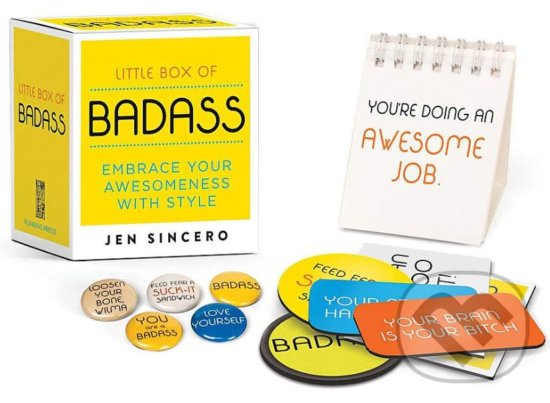 Kniha: Little Box of Badass (Jen Sincero). Running, 2019 Kniha: Little Box of Badass (Jen Sincero). Running, 2019