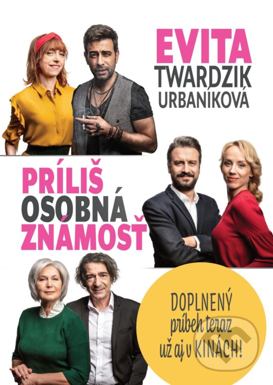 Kniha: Príliš osobná známosť (Eva Urbaníková). Pink media, 2019 Kniha: Príliš osobná známosť (Eva Urbaníková). Pink media, 2019
