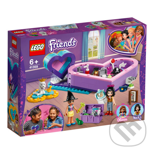 LEGO Friends 41359 Balenie srdiečkových boxov priateľstva, LEGO, 2019