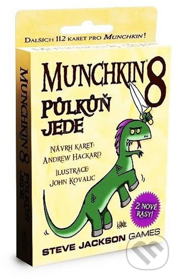 Společenská hra: Munchkin 8: Půlkůň jede (rozšíření) (Steve Jackson). ADC BF Společenská hra: Munchkin 8: Půlkůň jede (rozšíření) (Steve Jackson). ADC BF