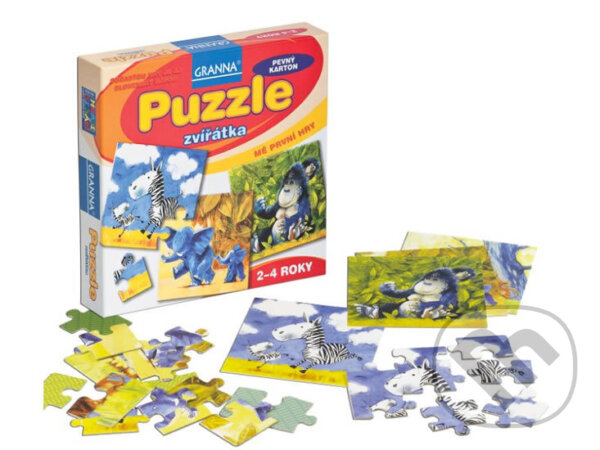 Spoločenská hra: PUZZLE zvířátka (Granna). Granna Spoločenská hra: PUZZLE zvířátka (Granna). Granna