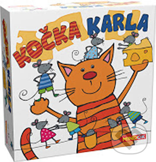 Společenská hra: Kočka Karla (Susanne Kummer). Mindok, 2018 Společenská hra: Kočka Karla (Susanne Kummer). Mindok, 2018
