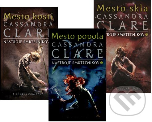 Kniha: Nástroje smrteľníkov I. (komplet prvých troch dielov) (Cassandra Clare). Slovart, 2019 Kniha: Nástroje smrteľníkov I. (komplet prvých troch dielov) (Cassandra Clare). Slovart, 2019