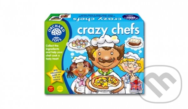 Spoločenská hra: Crazy Chefs (Bláznivý šéfkuchár) (Orchard Toys). Orchard Toys Spoločenská hra: Crazy Chefs (Bláznivý šéfkuchár) (Orchard Toys). Orchard Toys