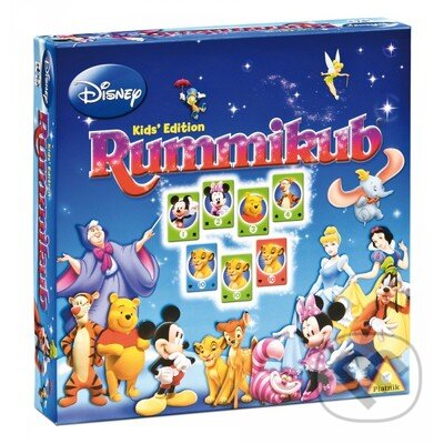 Spoločenská hra: Rummikub Junior Disney (Ephraim Hertzano). Piatnik, 2016 Spoločenská hra: Rummikub Junior Disney (Ephraim Hertzano). Piatnik, 2016