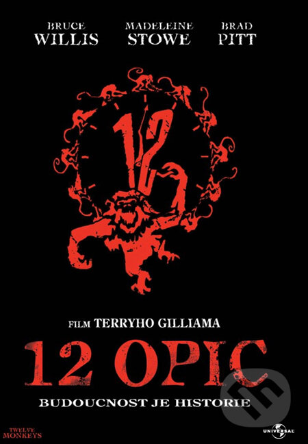 Film: 12 opíc (Terry Gilliam) (). Bonton Film, 1995 Film: 12 opíc (Terry Gilliam) (). Bonton Film, 1995