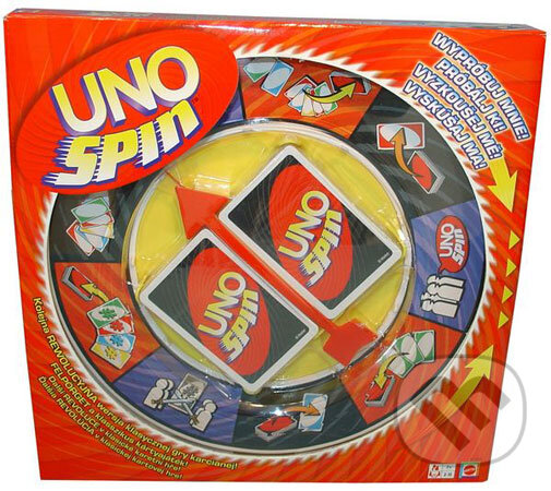 Společenská hra: UNO karty Spin (Mattel). Mattel Společenská hra: UNO karty Spin (Mattel). Mattel