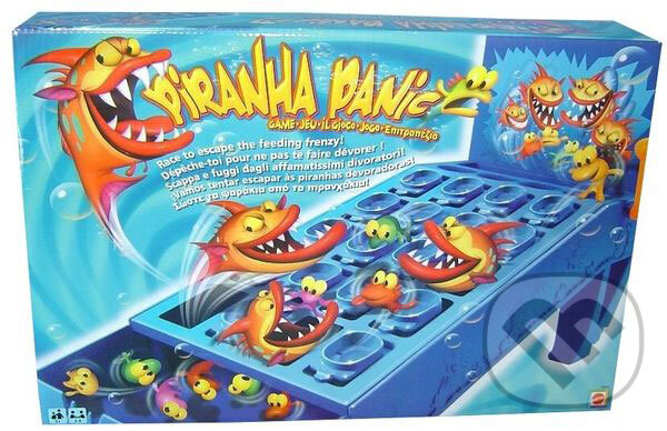 Spoločenská hra: Útok piraní (Mattel). Mattel Spoločenská hra: Útok piraní (Mattel). Mattel