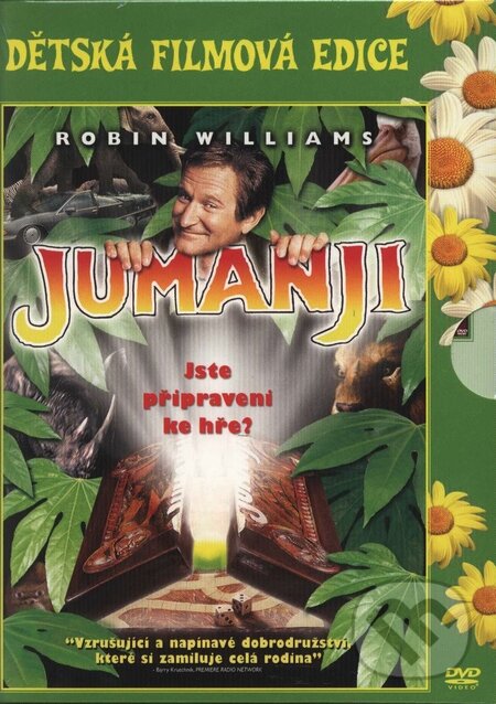 Film: Jumanji - žánrová edícia (Joe Johnston) (). Bonton Film, 1995 Film: Jumanji - žánrová edícia (Joe Johnston) (). Bonton Film, 1995