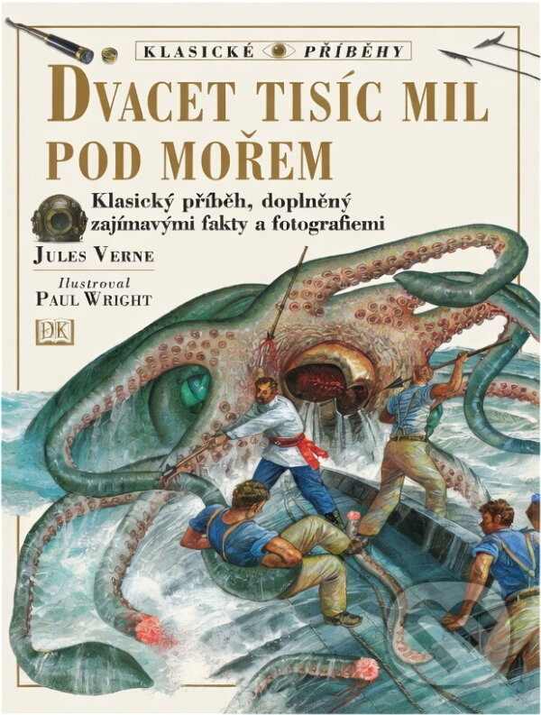 Kniha: Dvacet tisíc mil pod mořem (Ron Miller). Perfekt, 2000 Kniha: Dvacet tisíc mil pod mořem (Ron Miller). Perfekt, 2000