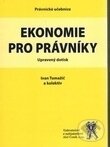 Kniha: Ekonomie pro právníky (Ivan Tomažič a kolektiv). Aleš Čeněk, 2003 Kniha: Ekonomie pro právníky (Ivan Tomažič a kolektiv). Aleš Čeněk, 2003