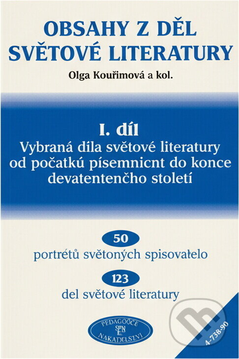Kniha: Obsahy z děl světové literatury I.díl (Libuše Ulrichová). , 2005 Kniha: Obsahy z děl světové literatury I.díl (Libuše Ulrichová). , 2005