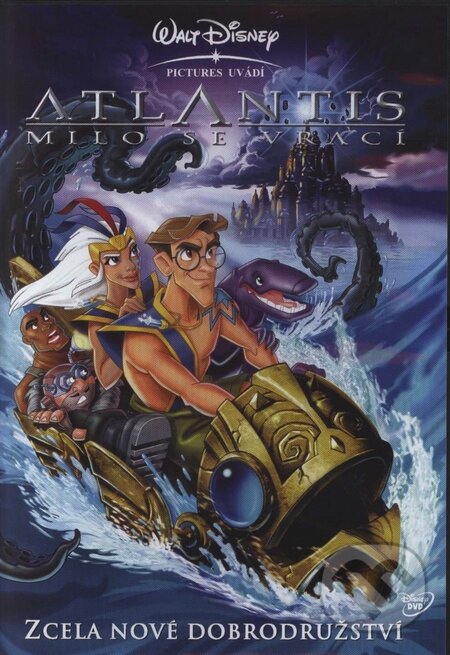 Film: Atlantída: Milo sa vracia (Toby Shelton, Victor Cook a Tad Stones) (). Magicbox, 2003 Film: Atlantída: Milo sa vracia (Toby Shelton, Victor Cook a Tad Stones) (). Magicbox, 2003