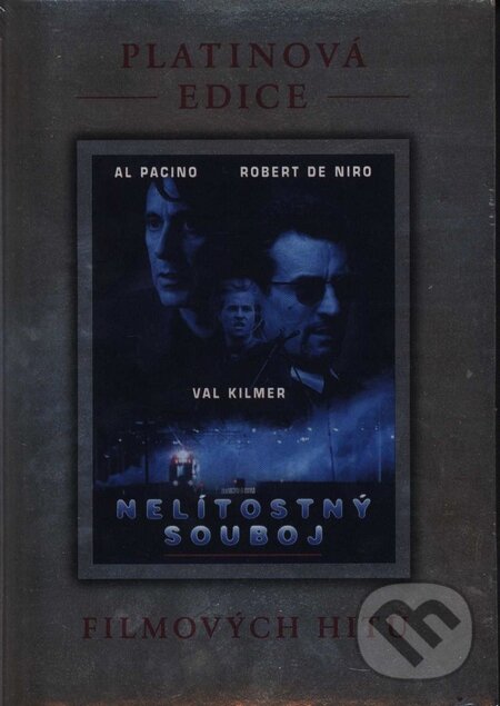 Film: Neľútostný súboj (Michael Mann) (DVD). Magicbox, 1995 Film: Neľútostný súboj (Michael Mann) (DVD). Magicbox, 1995