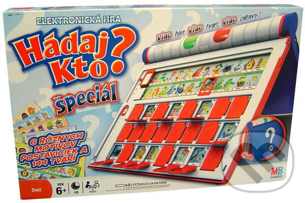Společenská hra: Hádaj, kto? (špeciál) (Hasbro). Hasbro Společenská hra: Hádaj, kto? (špeciál) (Hasbro). Hasbro