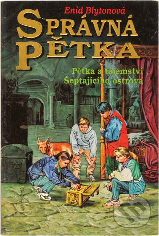 Kniha: Pětka (19) taj.Šeptaj.ostrova (Enid Blytonová). Kniha: Pětka (19) taj.Šeptaj.ostrova (Enid Blytonová).