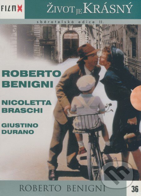 Film: Život je krásny (Roberto Benigni) (). Hollywood, 1997 Film: Život je krásny (Roberto Benigni) (). Hollywood, 1997