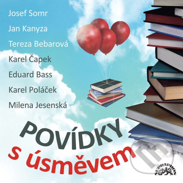 Audiokniha: Povídky s úsměvem (Eduard Bass, Karel Čapek, Karel Poláček a Milena Jesenská). Supraphon, 2019 Audiokniha: Povídky s úsměvem (Eduard Bass, Karel Čapek, Karel Poláček a Milena Jesenská). Supraphon, 2019