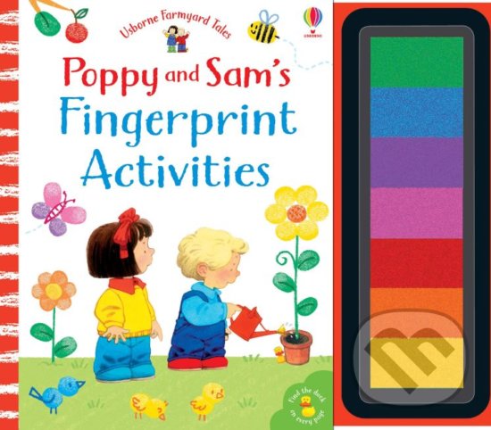 Kniha: Fingerprint Activities: Poppy and Sam's (Sam Taplin). Usborne, 2019 Kniha: Fingerprint Activities: Poppy and Sam's (Sam Taplin). Usborne, 2019