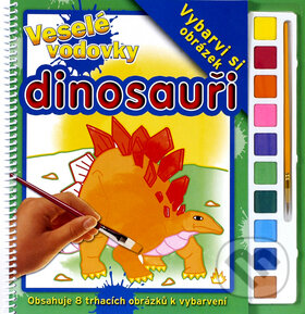 Kniha: Veselé vodovky - Dinosauři (Rebo). Rebo Kniha: Veselé vodovky - Dinosauři (Rebo). Rebo